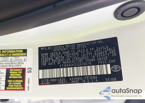 2025 Toyota Camry Xse из США, поврежденный, VIN 4T1DAACK3SU636016